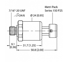 Датчик давления TURCK PT150PSIG-1105-U3-MP11