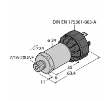 Датчик давления TURCK PT100PSIG-2005-I2-DA91/X
