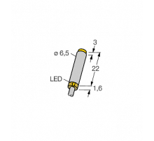 Индуктивный датчик TURCK NI3-EH6.5K-AN6X