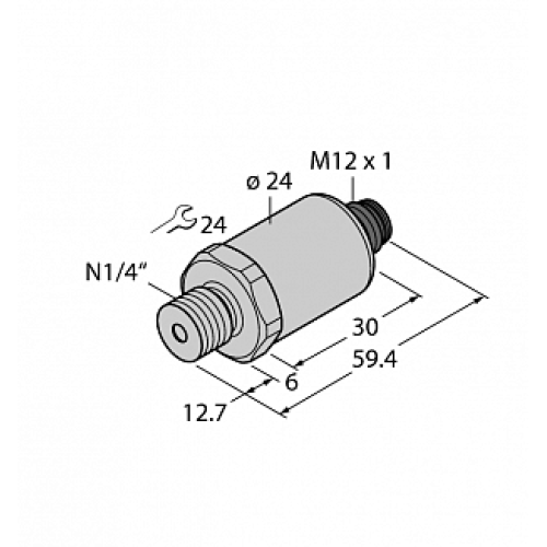 Датчик давления TURCK PT750PSIG-2003-I2-H1143 Датчик давления TURCK PT750PSIG-2003-I2-H1143