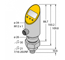 Датчик давления TURCK PS025V-505-2UPN8X-H1141
