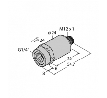Датчик давления TURCK PT6R-2001-U1-H1144