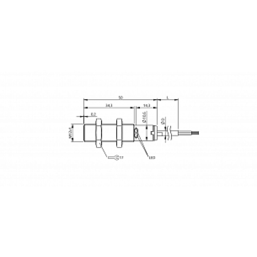 Емкостной датчик Balluff BCS M12K4G1-GSM50C-EP02 Емкостной датчик Balluff BCS M12K4G1-GSM50C-EP02