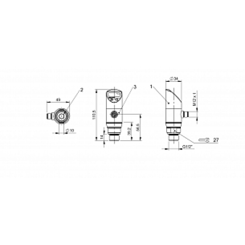 Датчик давления Balluff BSP V050-HV002-D00S1B-S4-001