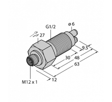 Датчик потока TURCK FCS-GL1/2A2-NA-H1141/A