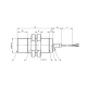Емкостной датчик уровня Balluff BCS M30TTH2-NSC30G-AT02