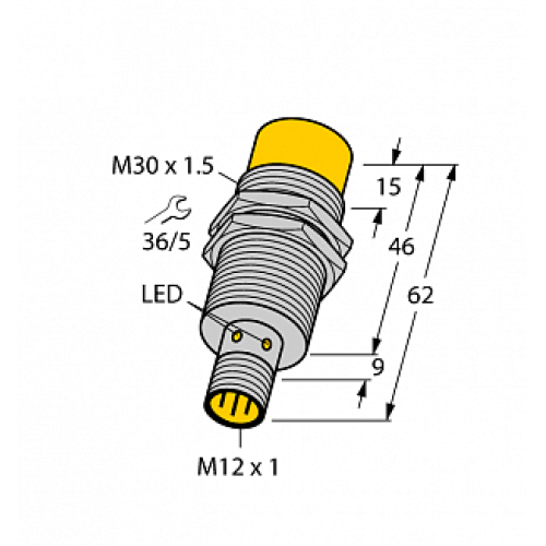 Индуктивный датчик TURCK NI30U-M30-AN6X-H1141 Индуктивный датчик TURCK NI30U-M30-AN6X-H1141