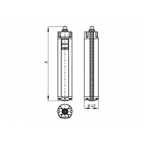 Cветовой барьер безопасности Schmersal SLC420-E/R1530-30-RFBH