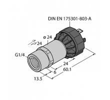 Датчик давления TURCK PT1R-1001-I2-DA91
