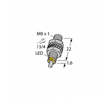 Индуктивный датчик TURCK BI1.5-EG08K-AN6X