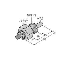 Датчик потока TURCK FCS-N1/2A4-NAEX/D100