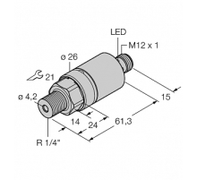 Датчик давления TURCK PC250R-210-2UPN8X-H1141