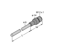 Датчик температуры TURCK TP-206A-CF-H1141-L850