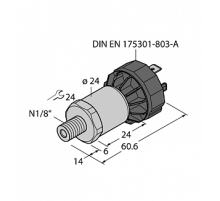 Датчик давления TURCK PT15PSIG-1014-I2-DA91