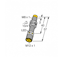 Индуктивный датчик TURCK NI3-EG08-AP6X-H1341