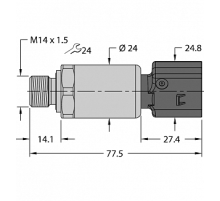 Датчик давления TURCK PT600R-2119-I2-KO28A2