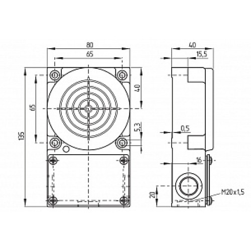 Индуктивный датчик Schmersal IFL50-385-11P-2130 Индуктивный датчик Schmersal IFL50-385-11P-2130