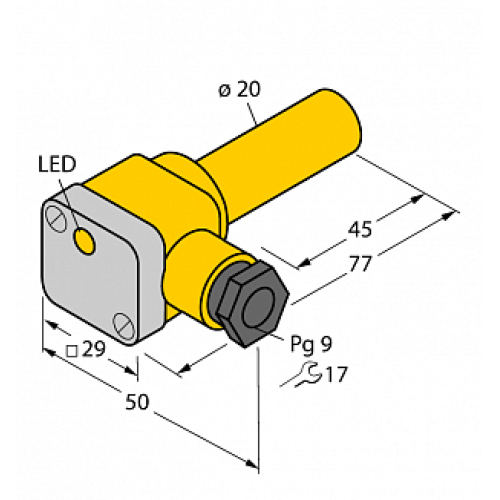 Индуктивный датчик TURCK NI10-K20SK-AP6X Индуктивный датчик TURCK NI10-K20SK-AP6X