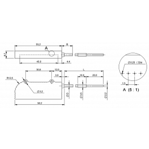 Оптоволоконный кабель Balluff BFO D25 LA-HD-EAK-465-02 Оптоволоконный кабель Balluff BFO D25 LA-HD-EAK-465-02