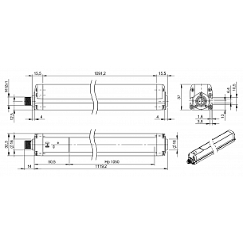Многолучевой барьер безопасности Balluff BLG 4A-105-600-014-O01-SX Многолучевой барьер безопасности Balluff BLG 4A-105-600-014-O01-SX