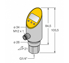 Датчик давления TURCK PS025V-301-2UPN8X-H1141