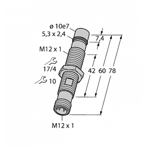 Индуктивный датчик TURCK BID1.5-G120-AP6-H1141 Индуктивный датчик TURCK BID1.5-G120-AP6-H1141