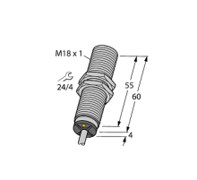 Индуктивный датчик TURCK BI8-M18-LI-EXI