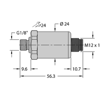 Датчик давления TURCK PT600R-2113-I2-H1143