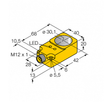Кольцевой датчик TURCK BI30R-Q20-AP6X2-H1141