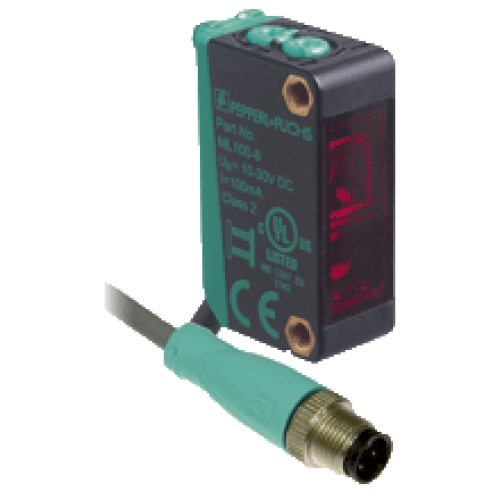 Оптический датчик Pepperl Fuchs ML100-8-H-350-RT/103/115b Оптический датчик Pepperl Fuchs ML100-8-H-350-RT/103/115b