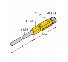 Датчик температуры TURCK TTM-206.35A-CF-LIUPN-H1140-L200