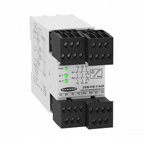 Реле безопасности Banner SSM-FM-11A20 Реле безопасности Banner SSM-FM-11A20