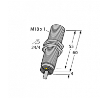 Индуктивный датчик TURCK BI8-M18-LIU