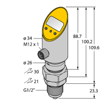 Датчик давления TURCK PS040V-508-2UPN8X-H1141