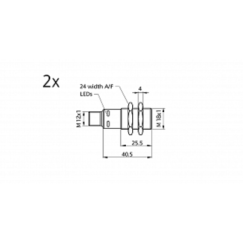 Ультразвуковой барьер Microsonic ews-15/M18/CD Set Ультразвуковой барьер Microsonic ews-15/M18/CD Set