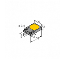 Индуктивный датчик TURCK BI7-Q08-LIU