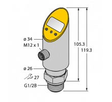 Датчик давления TURCK PS025V-609-2UPN8X-H1141