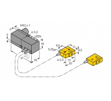 Индуктивный датчик TURCK NI2-Q6.5-AP6-0.15-FS4.4X3/S304