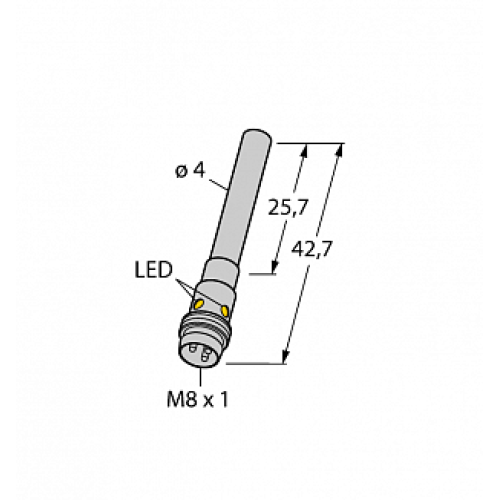 Индуктивный датчик TURCK BI1-EH04-AP6X-V1331 Индуктивный датчик TURCK BI1-EH04-AP6X-V1331