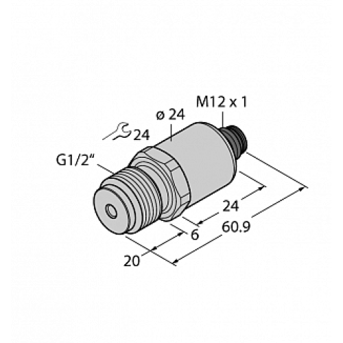 Датчик давления TURCK PT1A-1043-I2-H1141 Датчик давления TURCK PT1A-1043-I2-H1141