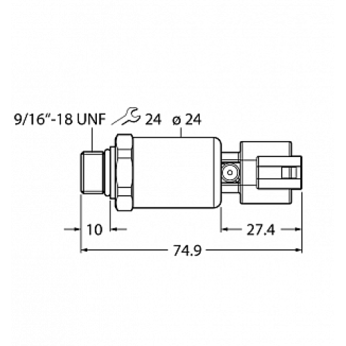 Датчик давления TURCK PT250R-2121-I2-DT043P Датчик давления TURCK PT250R-2121-I2-DT043P