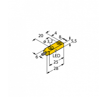 Индуктивный датчик TURCK BI2-Q5.5-AP6X/S34