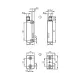 RFID-кодированный датчик безопасности MN708S MN708S
