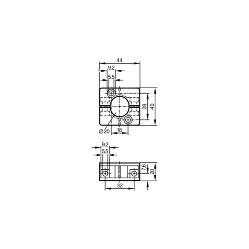 Монтажный адаптер E10016 Монтажный адаптер E10016