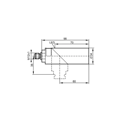 Индуктивный датчик IB5162 IB5162 Индуктивный датчик IB5162 IB5162