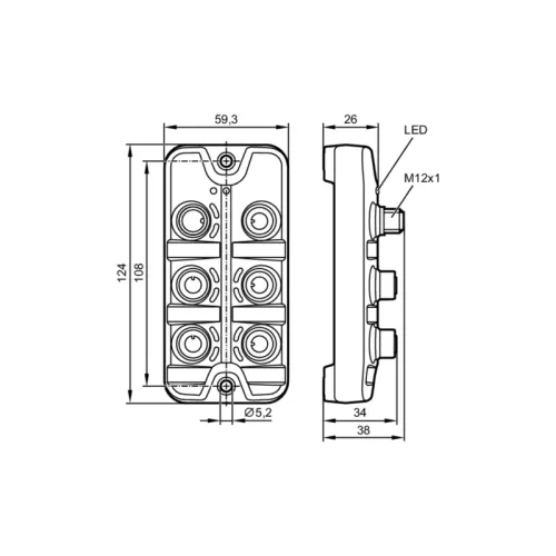 Мастер IO-Link с интерфейсом AS AC6000 AC6000 Мастер IO-Link с интерфейсом AS AC6000 AC6000