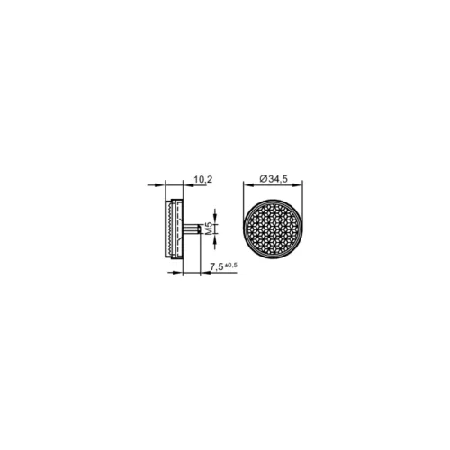 Рефлектор для рефлекторных датчиков E20954 Рефлектор для рефлекторных датчиков E20954