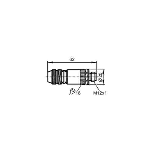 Штекер с клеммами E12289 Штекер с клеммами E12289