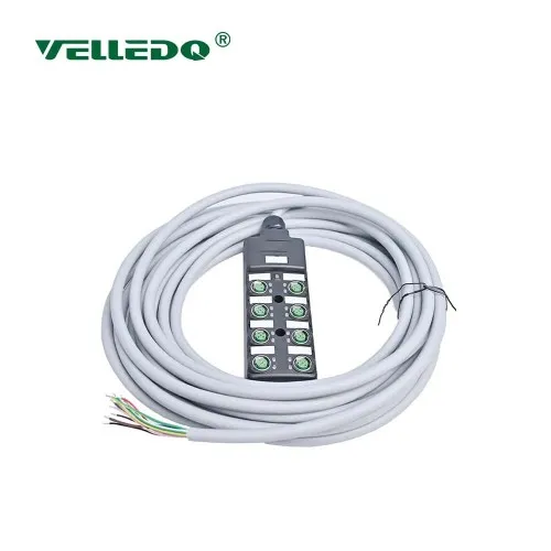 M12-A3-8K5P-10.0PUR/GY Распределительная коробка M12-A3-8K5P-10.0PUR/GY Распределительная коробка