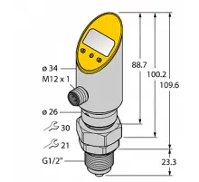 Датчик давления TURCK PS600R-508-2UPN8X-H1141/3GD